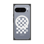 Premium Square Case with Pixelsnap［ Racing Checkered Flag White ］