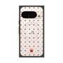 Premium Square Case with Pixelsnap［ CASEPLAY Crown Dots Red ］