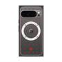 Premium Square Case with Pixelsnap［ CASEPLAY Crown Dots Red ］