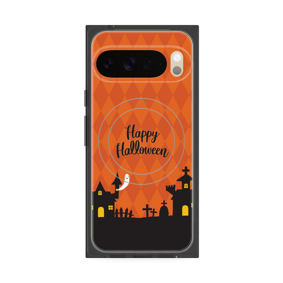 Premium Square Case with Pixelsnap［ Halloween World - Orange ］