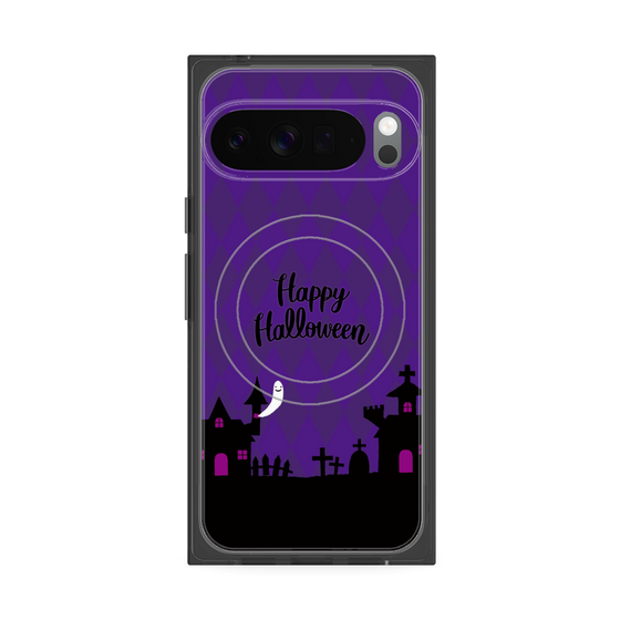 Premium Square Case with Pixelsnap［ Halloween World - Purple ］