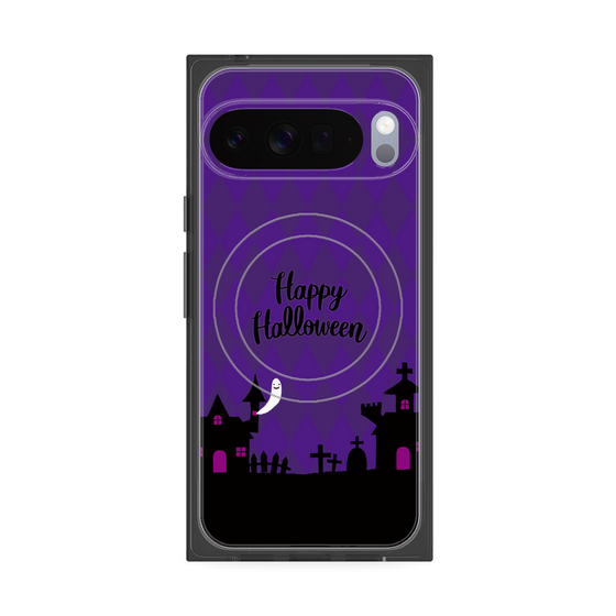 Premium Square Case with Pixelsnap［ Halloween World - Purple ］