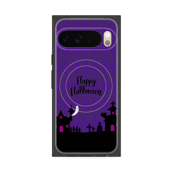 Premium Square Case with Pixelsnap［ Halloween World - Purple ］