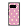 Premium Square Case with Pixelsnap［ Watercolor Dots Retro Color - Pink ］
