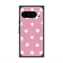 Premium Square Case with Pixelsnap［ Watercolor Dots Retro Color - Pink ］