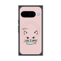 Premium Square Case with Pixelsnap［ Very Greedy Cat - Pink ］