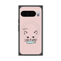 Premium Square Case with Pixelsnap［ Very Greedy Cat - Pink ］