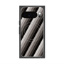 Premium Square Case with Pixelsnap［ Middle Stripe - Black ］