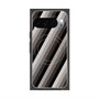 Premium Square Case with Pixelsnap［ Middle Stripe - Black ］