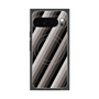 Premium Square Case with Pixelsnap［ Middle Stripe - Black ］
