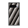 Premium Square Case with Pixelsnap［ Middle Stripe - Black ］