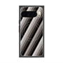 Premium Square Case with Pixelsnap［ Middle Stripe - Black ］