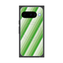 Premium Square Case with Pixelsnap［ Middle Stripe - Green ］