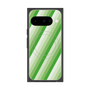 Premium Square Case with Pixelsnap［ Middle Stripe - Green ］