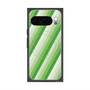 Premium Square Case with Pixelsnap［ Middle Stripe - Green ］
