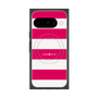 Premium Square Case with Pixelsnap［ Big Border - Pink ］