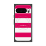 Premium Square Case with Pixelsnap［ Big Border - Pink ］