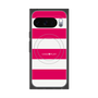 Premium Square Case with Pixelsnap［ Big Border - Pink ］