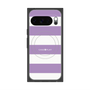 Premium Square Case with Pixelsnap［ Big Border - Purple ］