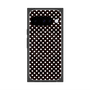 Premium Square Case with Pixelsnap［ Small Dot - Black ］