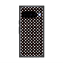 Premium Square Case with Pixelsnap［ Small Dot - Black ］