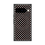 Premium Square Case with Pixelsnap［ Small Dot - Black ］
