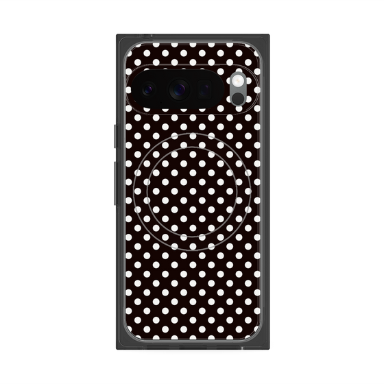 Premium Square Case with Pixelsnap［ Small Dot - Black ］