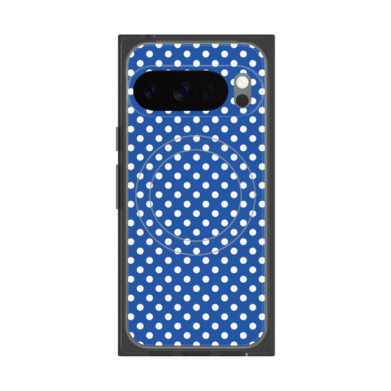 Premium Square Case with Pixelsnap［ Small Dot - Blue ］