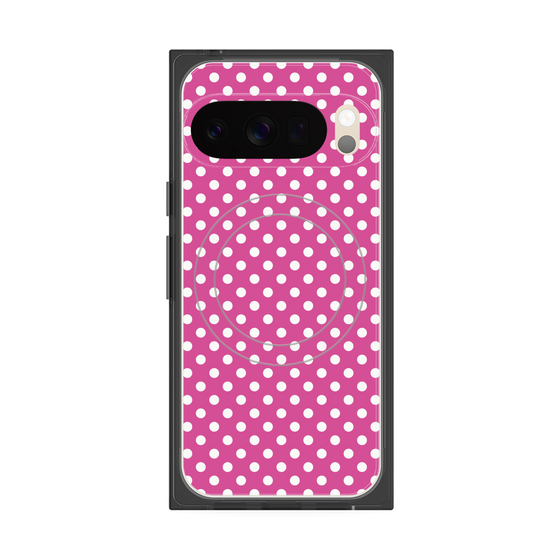 Premium Square Case with Pixelsnap［ Small Dot - Pink ］