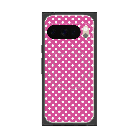 Premium Square Case with Pixelsnap［ Small Dot - Pink ］