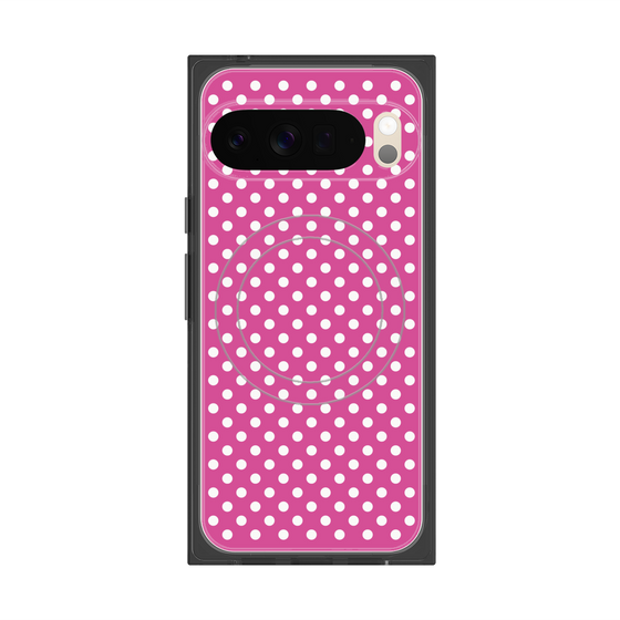 Premium Square Case with Pixelsnap［ Small Dot - Pink ］