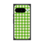 Premium Square Case with Pixelsnap［ Big Dot - Green ］