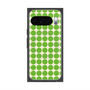 Premium Square Case with Pixelsnap［ Big Dot - Green ］