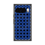 Premium Square Case with Pixelsnap［ Shower Dot - Blue ］