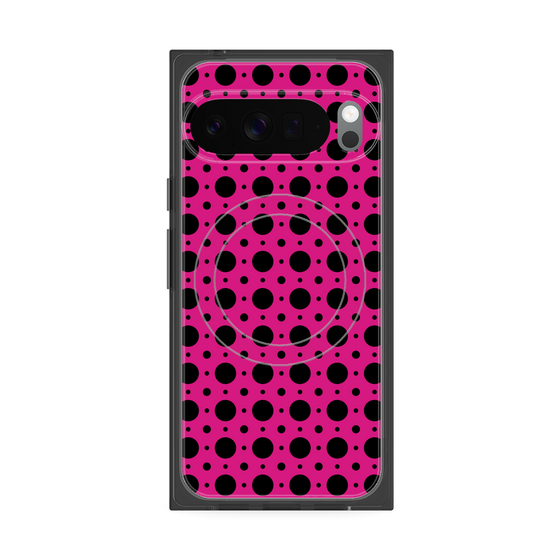 Premium Square Case with Pixelsnap［ Shower Dot - Pink ］