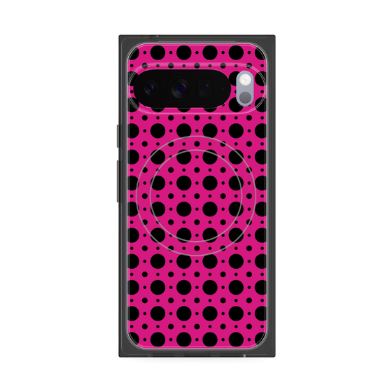 Premium Square Case with Pixelsnap［ Shower Dot - Pink ］