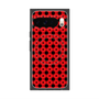 Premium Square Case with Pixelsnap［ Shower Dot - Red ］
