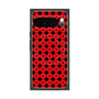 Premium Square Case with Pixelsnap［ Shower Dot - Red ］