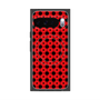 Premium Square Case with Pixelsnap［ Shower Dot - Red ］