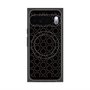 Premium Square Case with Pixelsnap［ Dot Circle - Black ］