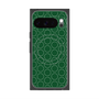 Premium Square Case with Pixelsnap［ Dot Circle - Green ］