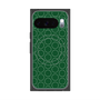 Premium Square Case with Pixelsnap［ Dot Circle - Green ］