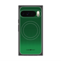 Premium Square Case with Pixelsnap［ Dot Gradation - Green ］