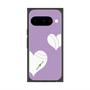 Premium Square Case with Pixelsnap［ Two Hearts - Purple ］