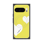 Premium Square Case with Pixelsnap［ Two Hearts - Yellow ］