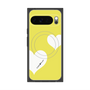Premium Square Case with Pixelsnap［ Two Hearts - Yellow ］