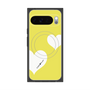Premium Square Case with Pixelsnap［ Two Hearts - Yellow ］