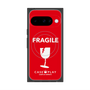Premium Square Case with Pixelsnap［ FRAGILE - Red ］