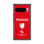 Premium Square Case with Pixelsnap［ FRAGILE - Red ］