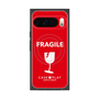 Premium Square Case with Pixelsnap［ FRAGILE - Red ］